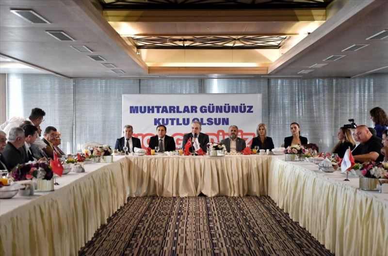 Esen: Muhtarlarımızla uyum içindeyiz