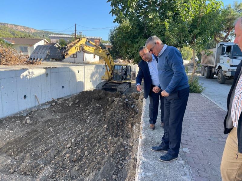 Tekirova’nın dere sorunu bitiyor