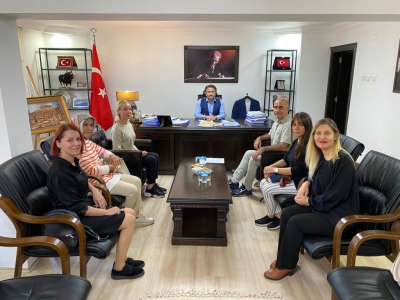 Kurs müdüründen Kaymakam Çam’a ziyaret