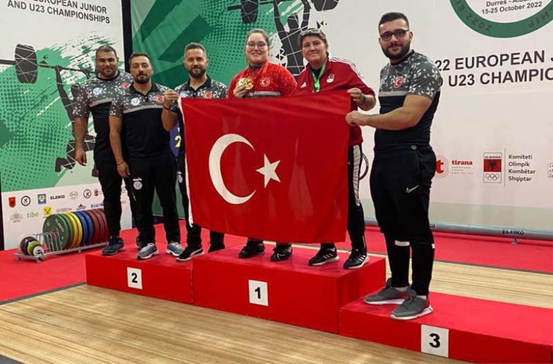 Antalya Büyükşehir Sporcusu Aleyna Kaymaz Avrupa Şampiyonu