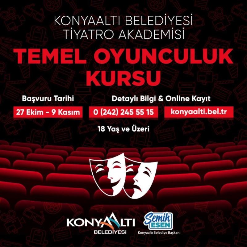 Tiyatro seçmeleri için başvurular başladı