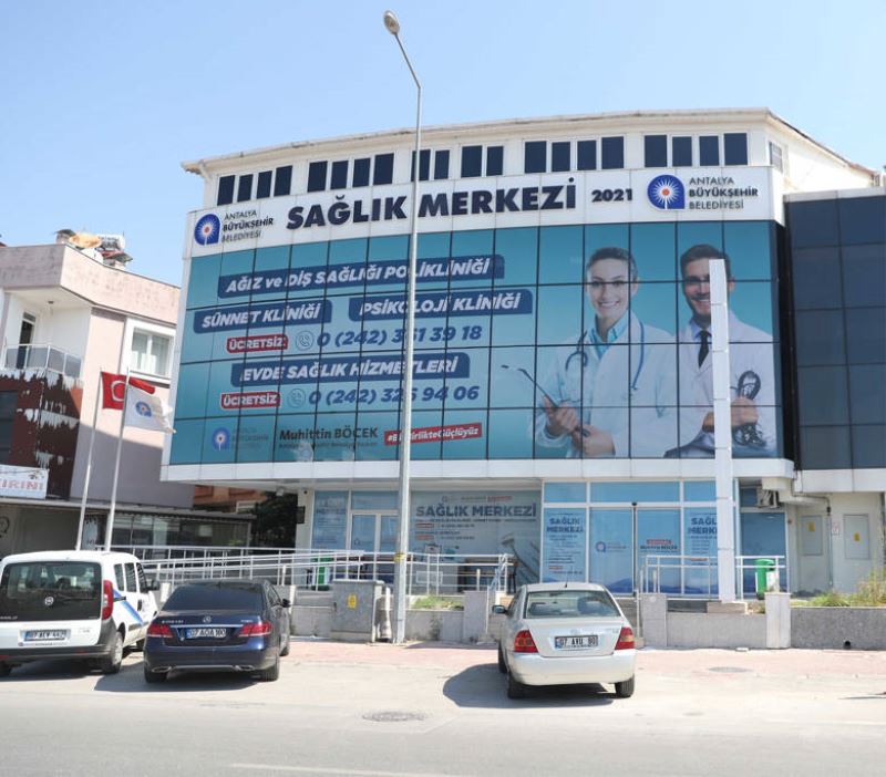 Antalya Büyükşehir Sağlık Merkezi Yüzleri Güldürüyor