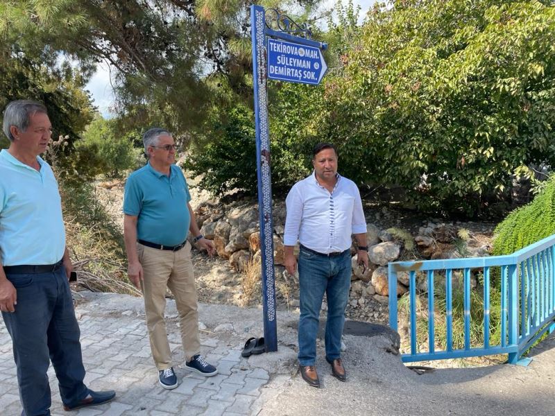 TEKİROVA MAHALLEMİZDE 40 YILDIR YAPILAMAYAN DERE ISLAH ÇALIŞMALARI ÇÖZÜME KAVUŞUYOR