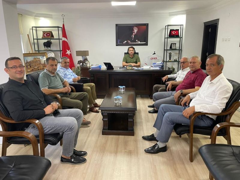 BAŞKANIMIZ TOPALOĞLU VE MECLİS ÜYELERİMİZ KAYMAKAMIMIZ ÇAM