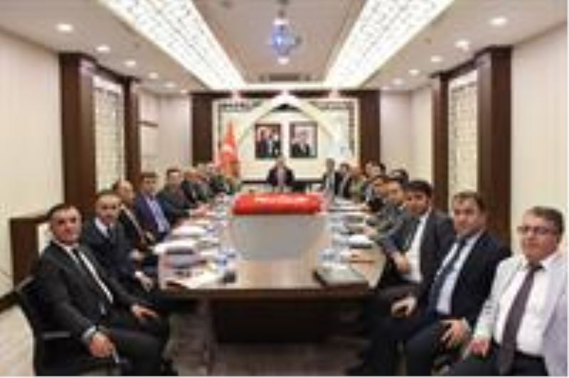 Karla Mücadele Koordinasyon Toplantısı Vali/Belediye Başkan Vekilimiz Sayın İdris Akbıyık başkanlığında gerçekleştirildi