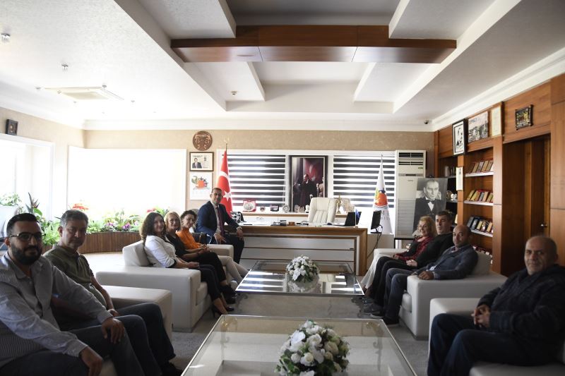 CHP heyetinden Başkan Vekili Tıraş’a ziyaret