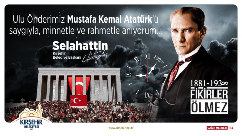 BAŞKANIMIZ SELAHATTİN EKİCİOĞLU’NDAN “10 KASIM” MESAJI