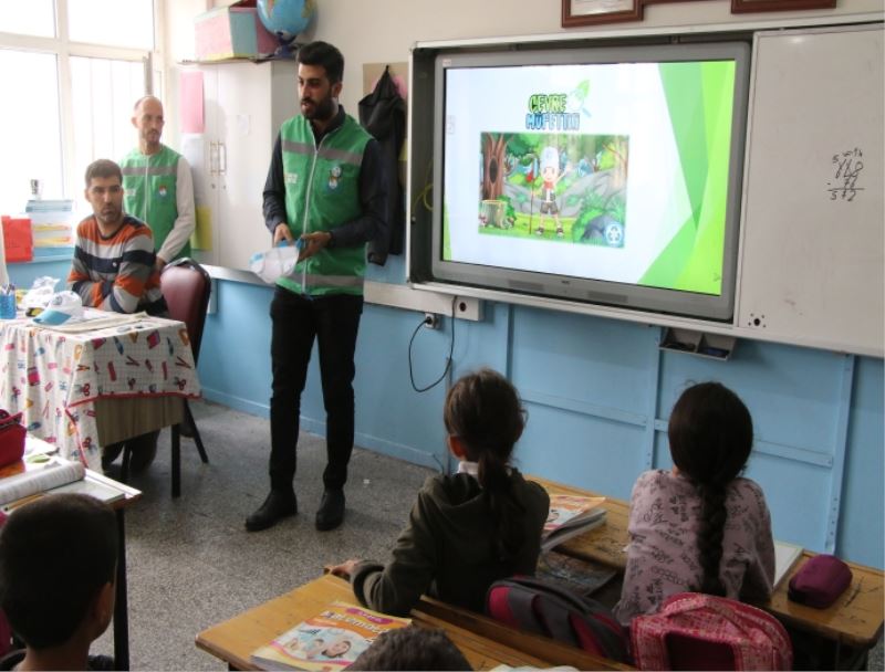 HALİLİYE BELEDİYESİ İLE ÇOCUKLARA ÇEVRE BİLİNCİ AŞILANIYOR
