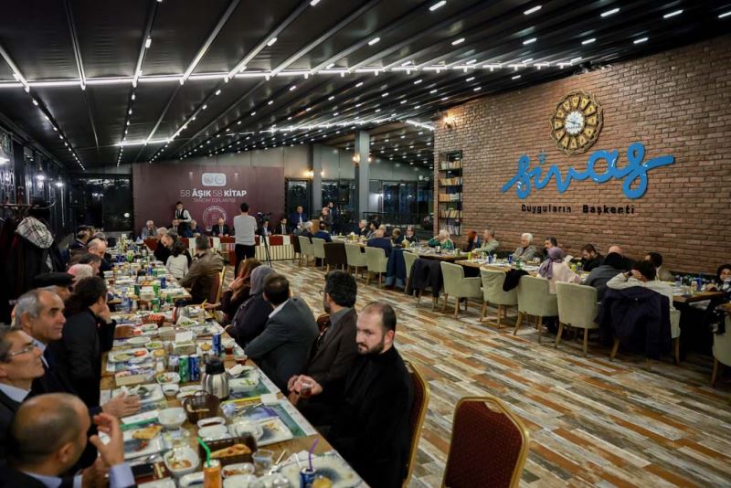 ‘58 ÂŞIK, 58 KİTAP’ İLE ANLATILDI…
