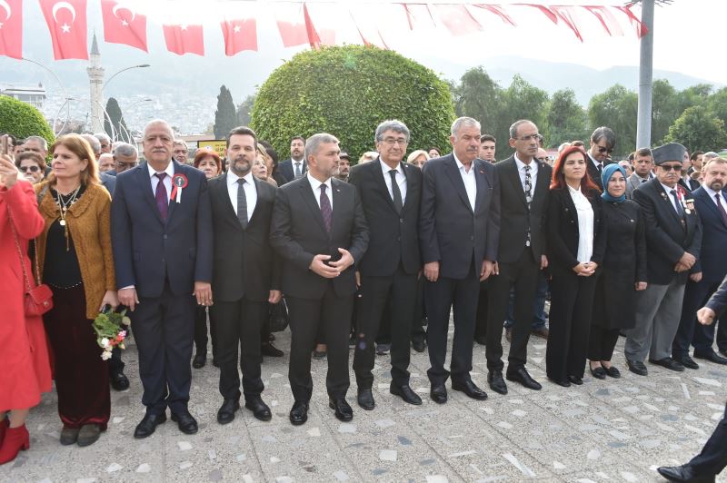 GAZİ MUSTAFA KEMAL ATATÜRK, VEFATININ 84. YILINDA  TÖRENLERLE YAD EDİLDİ