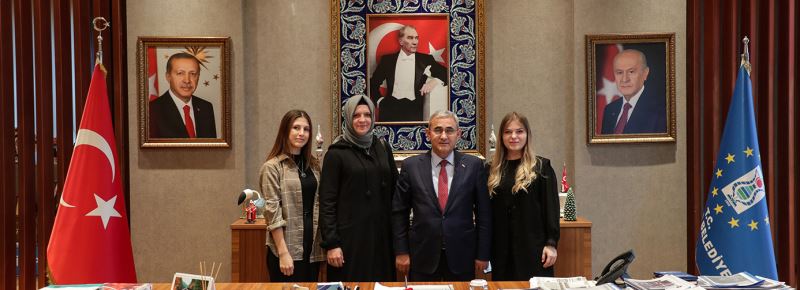 UCİM DERNEĞİ’NDEN BAŞKAN IŞIK’A ZİYARET