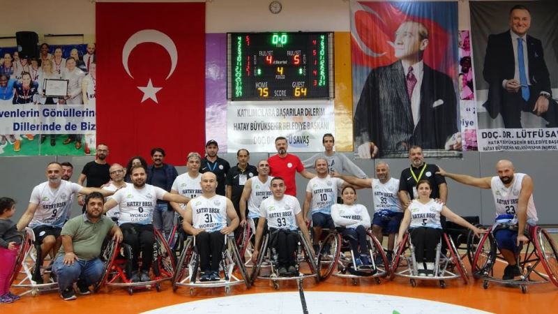 HATAY BÜYÜKŞEHİR BELEDİYESPOR-BATMAN ENGELLİLER: 75-64
