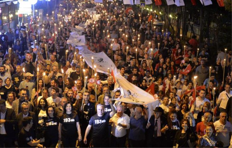 Muratpaşa’dan “Ata’ya Saygı Yürüyüşü”