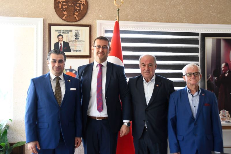 ASKEF’den Kemer Belediye Başkan Vekili Tıraş’a ziyaret