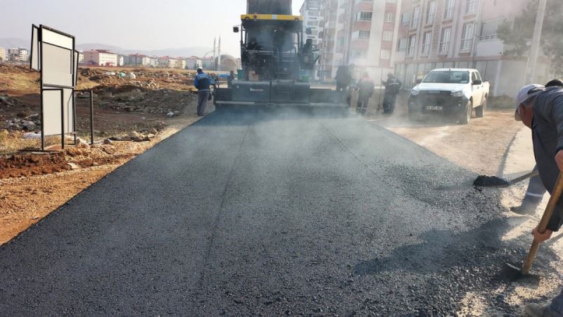 Büyükşehir Afşin’de Ulaşım Yatırımlarını Sürdürüyor