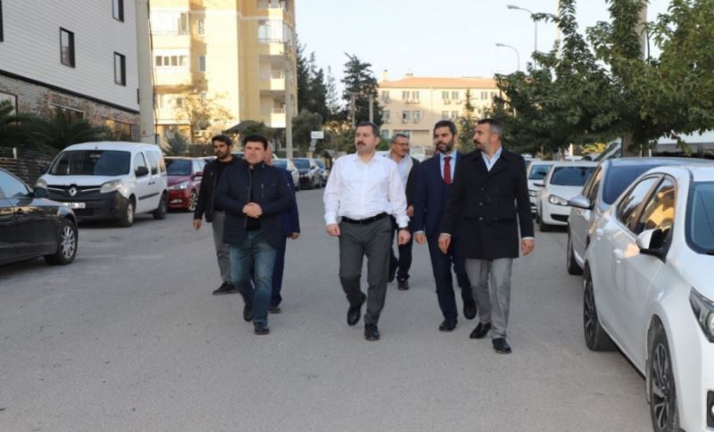 BAŞKAN BAYDİLLİ İLÇEYİ ADIM ADIM GEZİYOR
