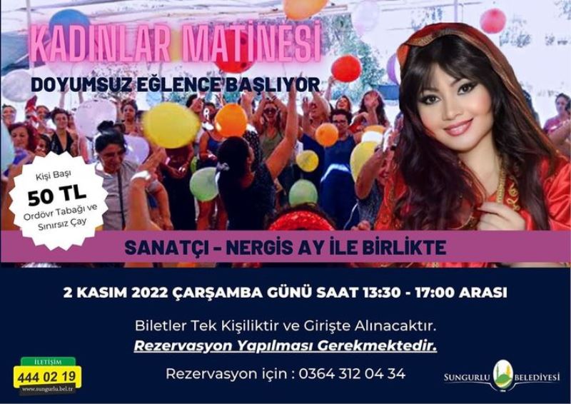 Ertelenen “Kadınlar Matinası” Başlıyor