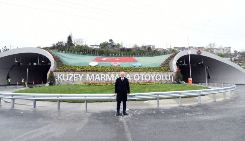 ULAŞTIRMA VE ALTYAPI BAKANI KARAİSMAİLOĞLU: KUZEY MARMARA OTOYOLU İLE YILDA 5.3 MİLYAR TL TASARRUF EDİYORUZ