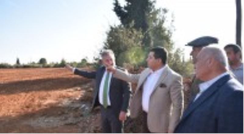 Antalya Orman Çiftliği’nde buğday tohumları toprakla buluştu
