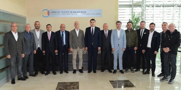 DP GENEL BAŞKANI GÜLTEKİN UYSAL ATSO BAŞKANI ALİ BAHAR’I ZİYARET ETTİ