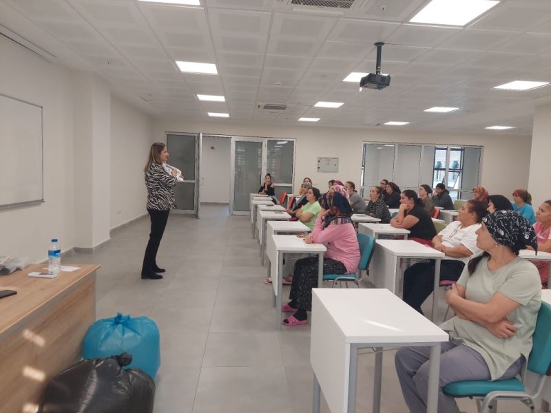 Yurt personeline çevre eğitimi