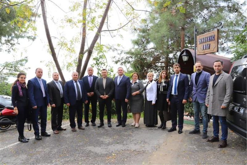 GAGAVUZ BELEDİYELER BİRLİĞİ HEYETİ’NDEN ALANYA ZİYARETİ