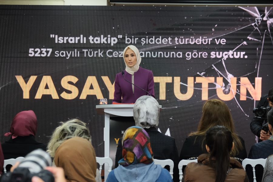 KADEM 25 KASIM ‘YASAYA TUTUN’ KAMPANYASI.. ‘ISRARLI TAKİP SUÇTUR’