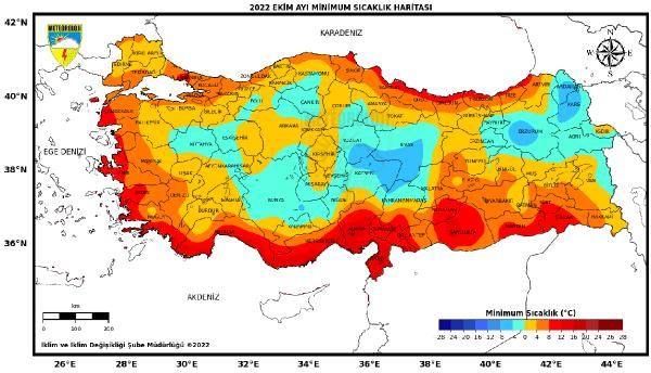SICAKLIK RAPORU.. EKİMDE ANTALYA 41.2 DERECE İLE REKOR KIRDI