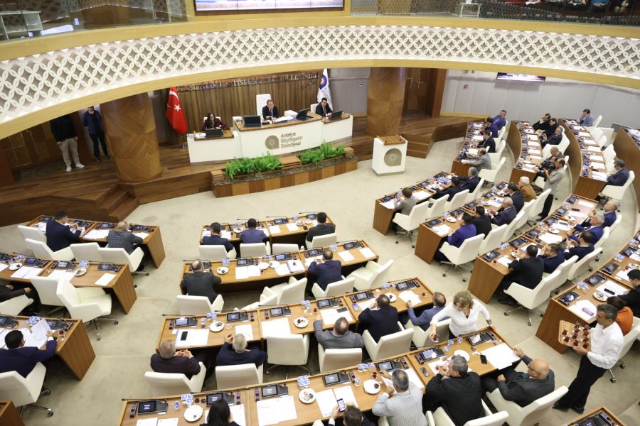 ANTALYA BÜYÜKŞEHİR’İN 2023 BÜTÇESİ 8 MİLYAR 250 MİLYON LİRA