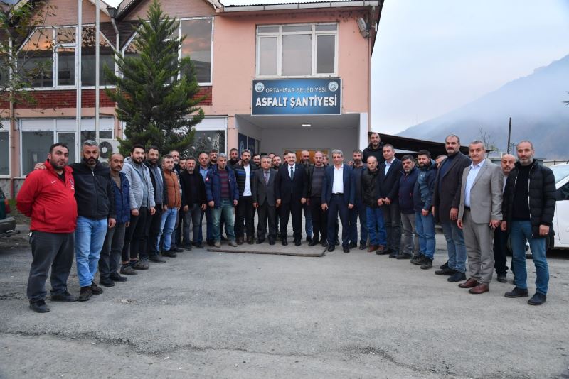 “Ortaya koyduğunuz olağanüstü emeğin farkındayız”