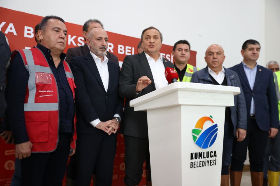 CHP HEYETİ .. KUMLUCA VE FİNİKE ‘AFET BÖLGESİ’ İLAN EDİLMELİ