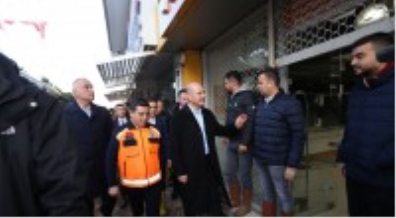 Tütüncü, afet bölgesi Kumluca’da