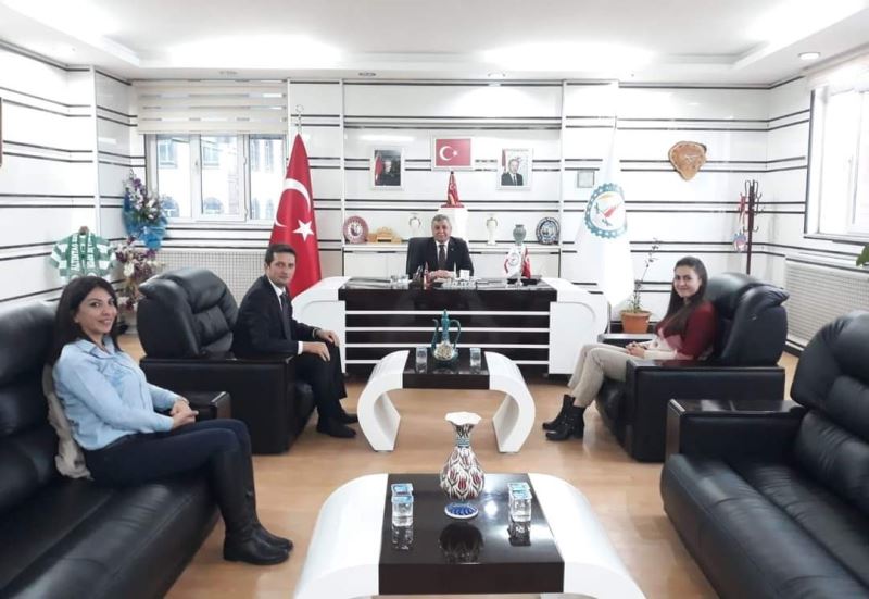 Aslanapa M.E. Müdürümüz ve Şube Müdürümüz ile Aslanapa Devlet Hastanesi Başhekimimizden Belediyemize Ziyaret...