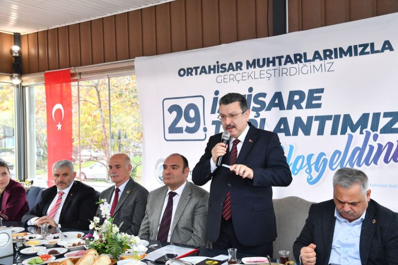 Muhtarlarla 29. istişare toplantısı