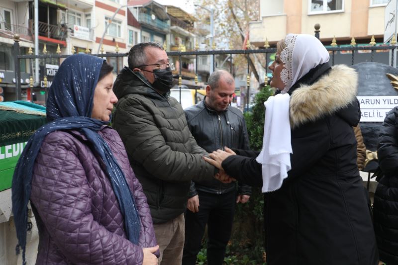 BAŞKAN HÜRRİYET, GÜRGÜN AİLESİNİN ACISINA ORTAK OLDU
