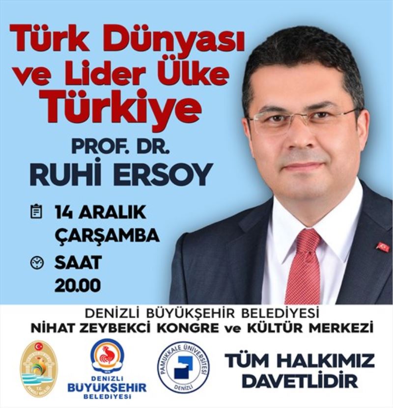 Prof. Dr. Ersoy Denizlililerle buluşacak