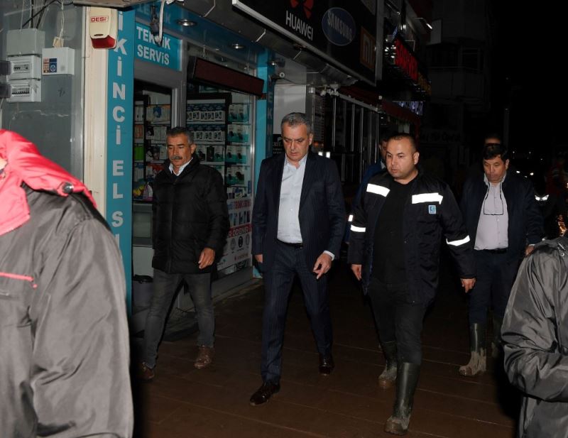 Başkan Esen afet bölgesinde