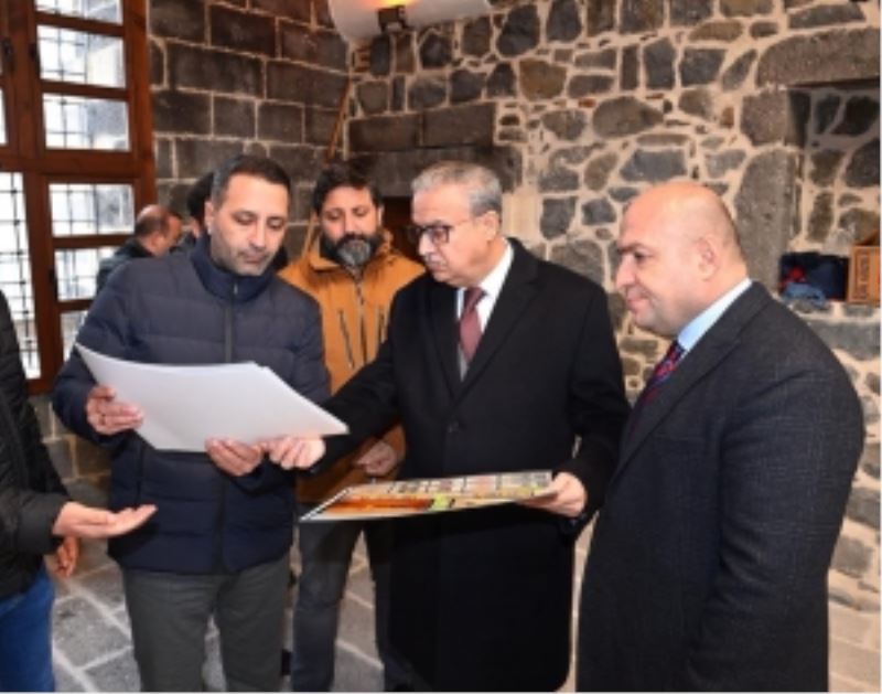 Vali Su, Sur ilçesinde incelemelerde bulundu