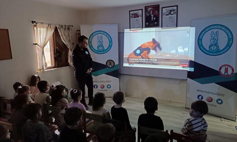 Saruhanlılı Minik Tarzanlar, Sevimli Dostlarıyla Buluştu