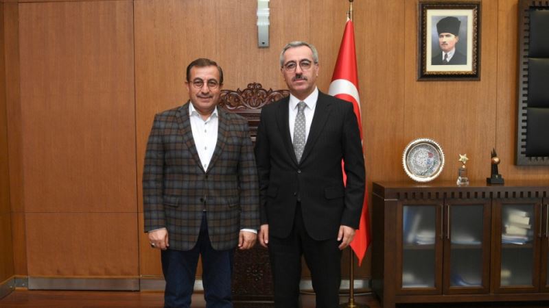 Başkan Güngör, Yerel Yönetim Politikaları Kurulu Üyesi Tuzcuoğlu’nu Ağırladı