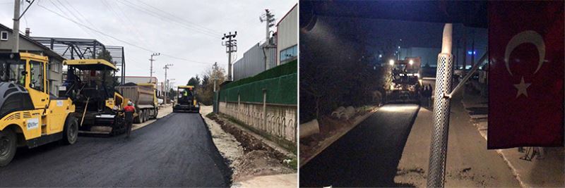Başiskele Barbaros Caddesi’ne üstyapı