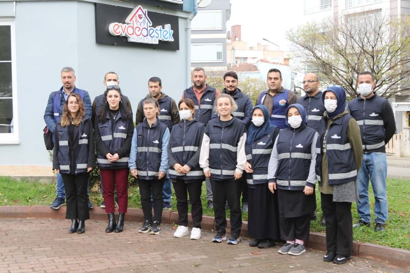 Atakum Belediyesi ‘Evde Destek’le dayanışmayı büyütüyor