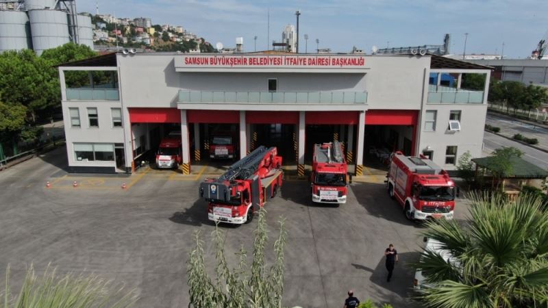 Güçlü itfaiye, daha güvenli Samsun