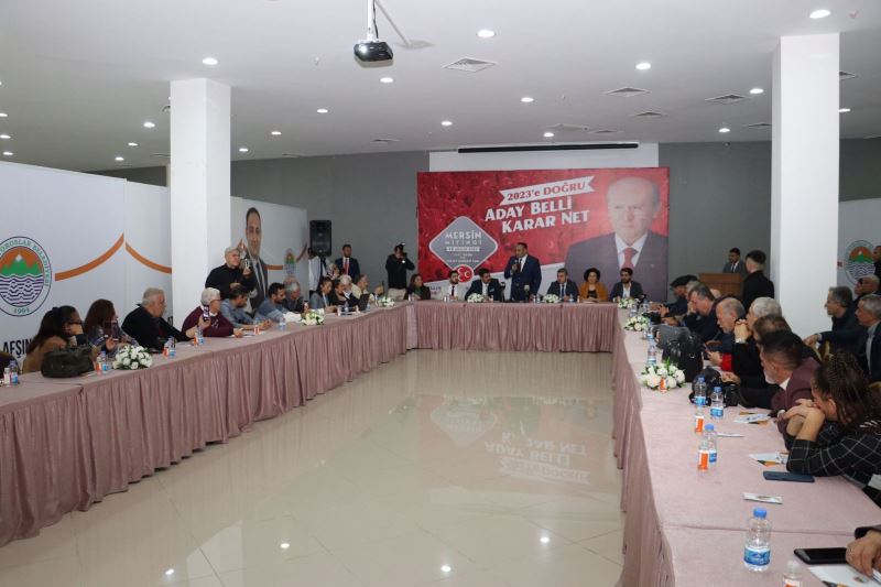 DEVLET BAHÇELİ, 18 ARALIK’TA MERSİN’DE