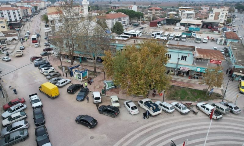6 Eylül Meydanı’na Parke Taşı ve Aydınlatma Çalışması