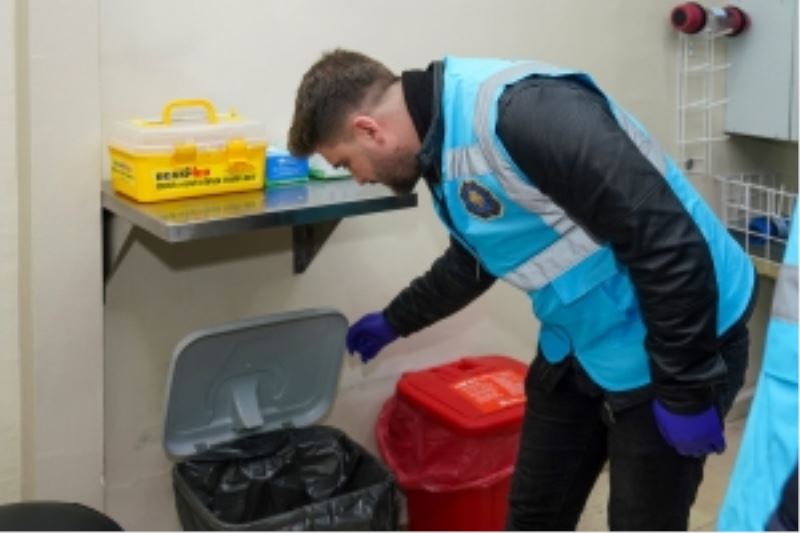 Sağlık kuruluşlarında tıbbi atık denetimi
