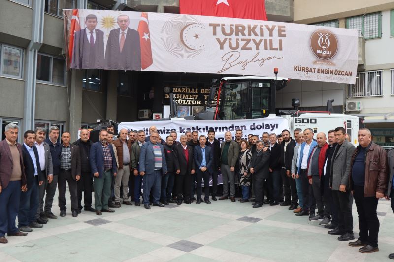 TBB’den Nazilli Belediyesi’ne 5 milyonluk araç