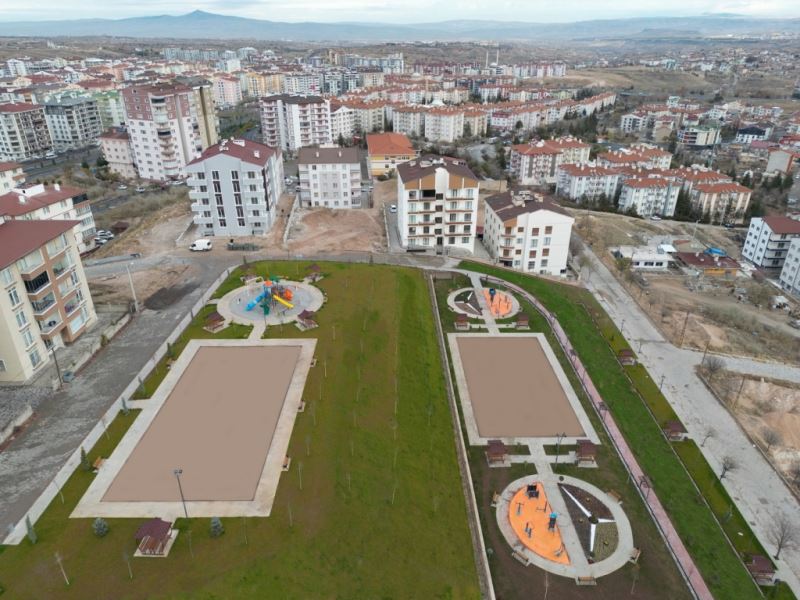 Cevher Dudayev Mahallesi’ne Yeni Park