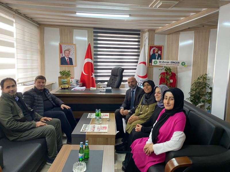BAŞKAN DİNÇER ESNAF ZİYARETLERİNE DEVAM EDİYOR