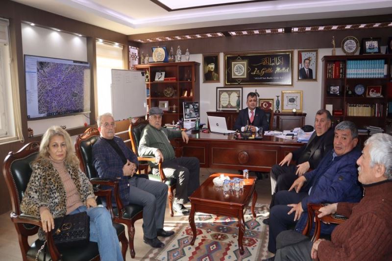 Kalkındırma ve Dayanışma Derneğin (EKDAD)’den Belediye Başkanımız Serkan Koyuncu’ya Ziyaret